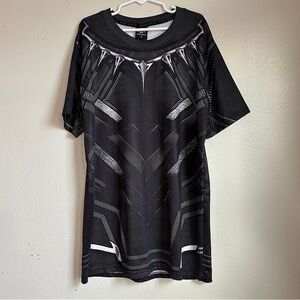 3/$20 💥 Boys Gym Gala Superhero Graphic T-Shirt Black & Gray Athletic Small